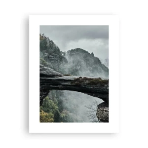 Poster - Abenteuer beginnt gleich - 30x40 cm