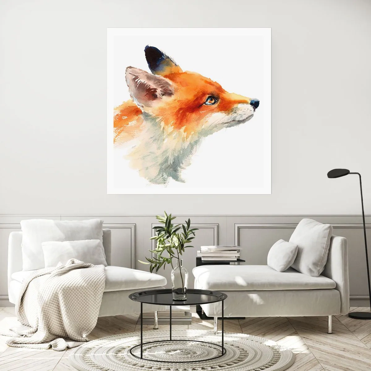 Poster - Man kann nie vorsichtig genug sein - 50x50 cm