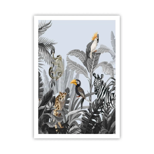 Poster - Afrikanisches Märchen - 70x100 cm