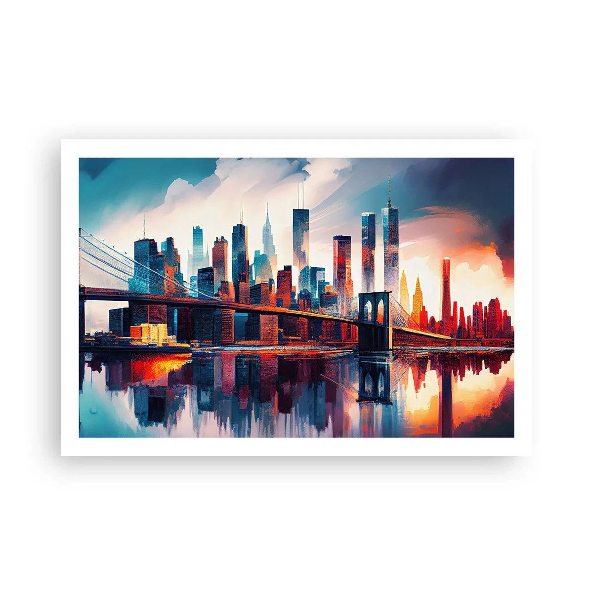 Poster - Traumhaftes New York - 91x61 cm