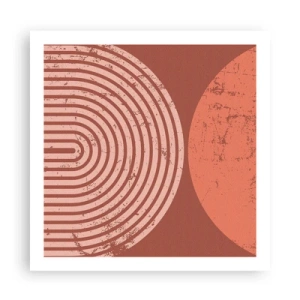 Poster - Enge Beziehung - 60x60 cm