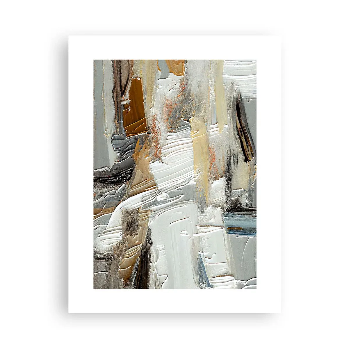 Poster - Bunte Schichten - 30x40 cm