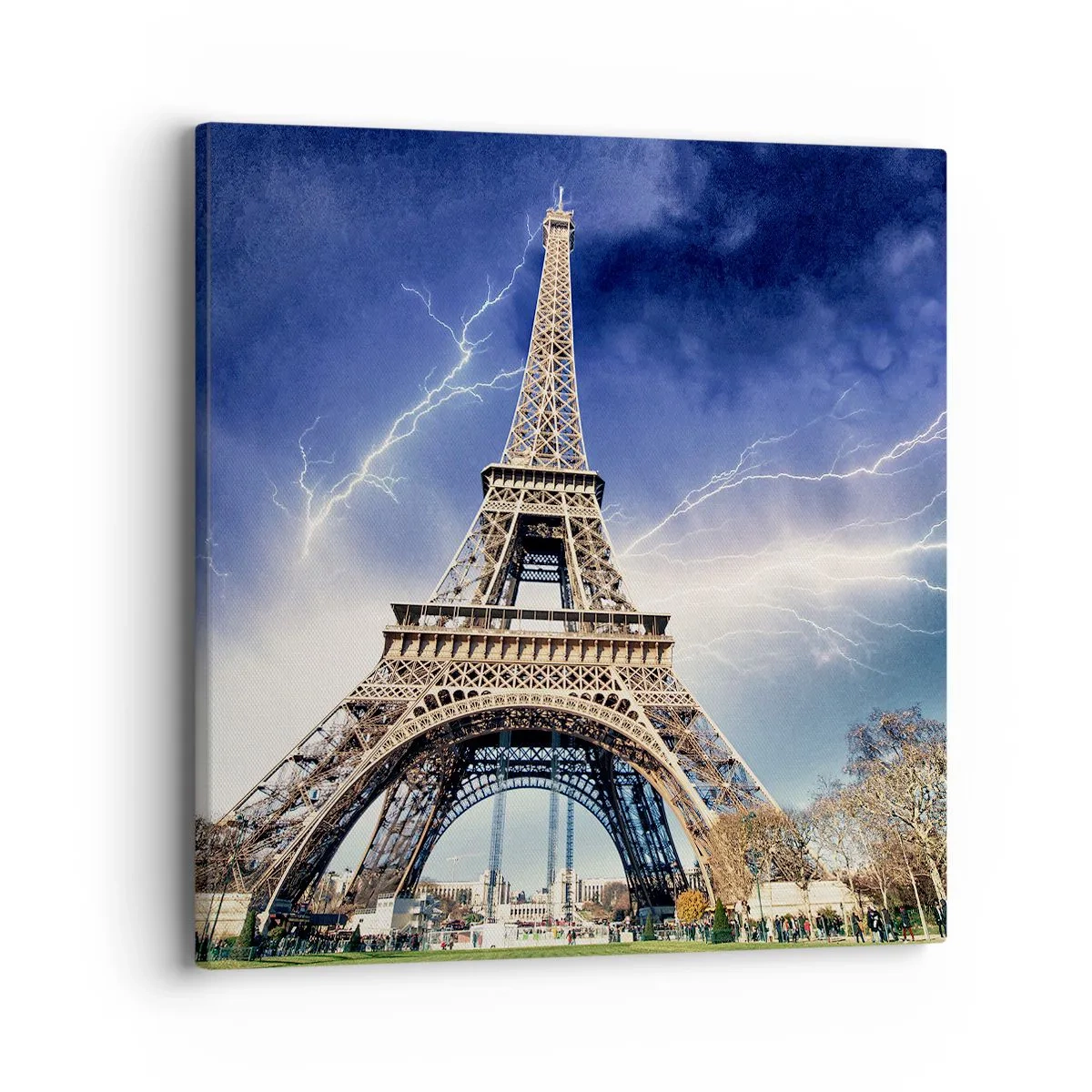 Bild auf Leinwand - Leinwandbild - Herrscherin der Stürme - 40x40 cm