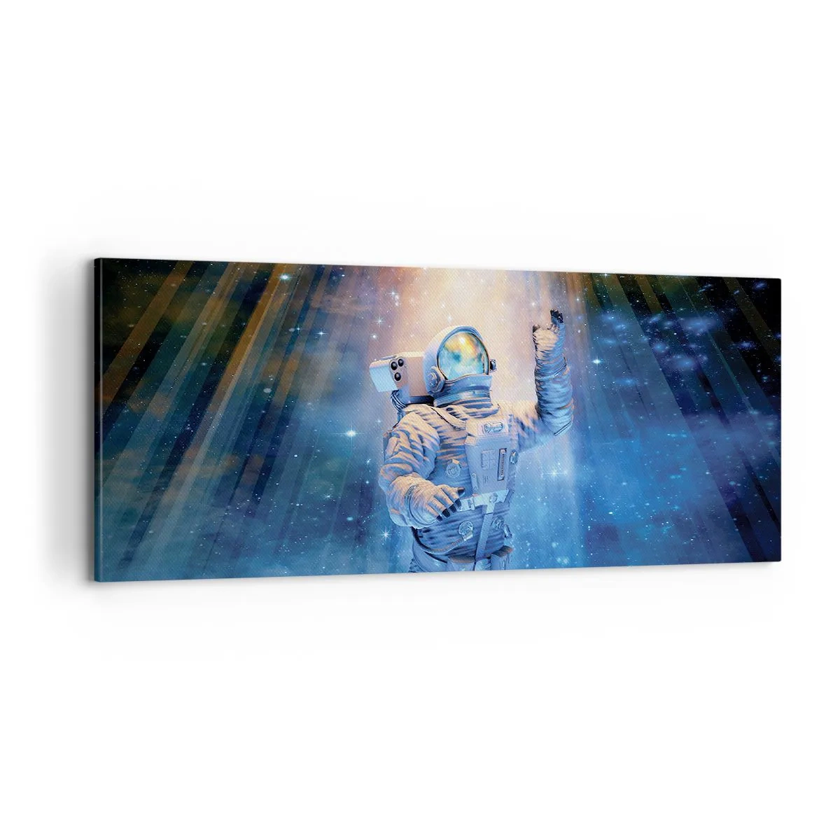 Bild auf Leinwand - Leinwandbild - Endlich am Ende - 100x40 cm