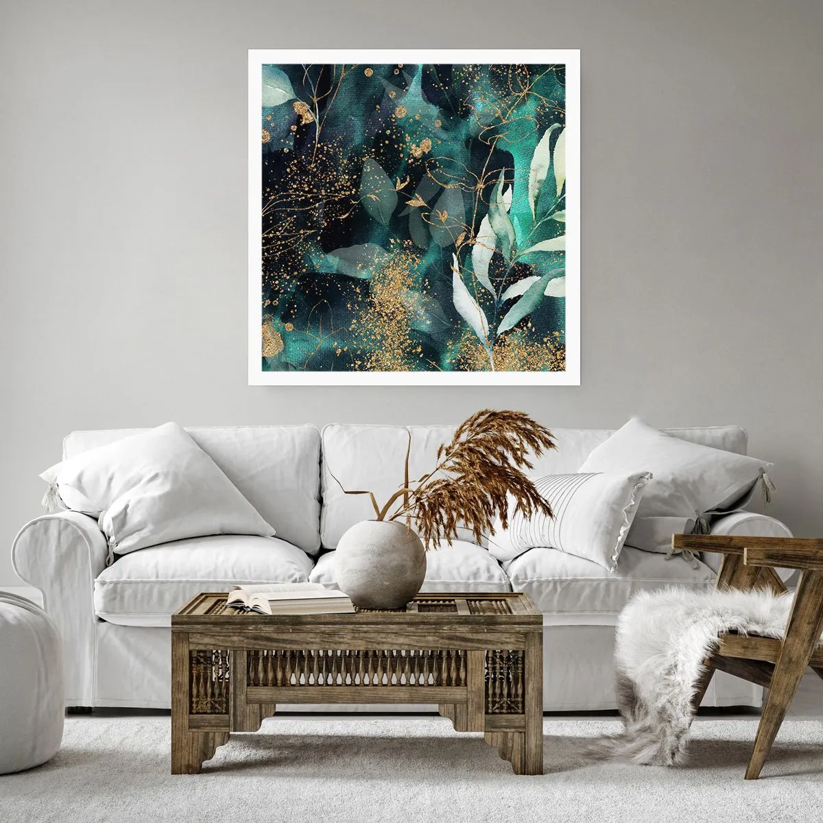 Poster - Zaubergarten - 40x40 cm