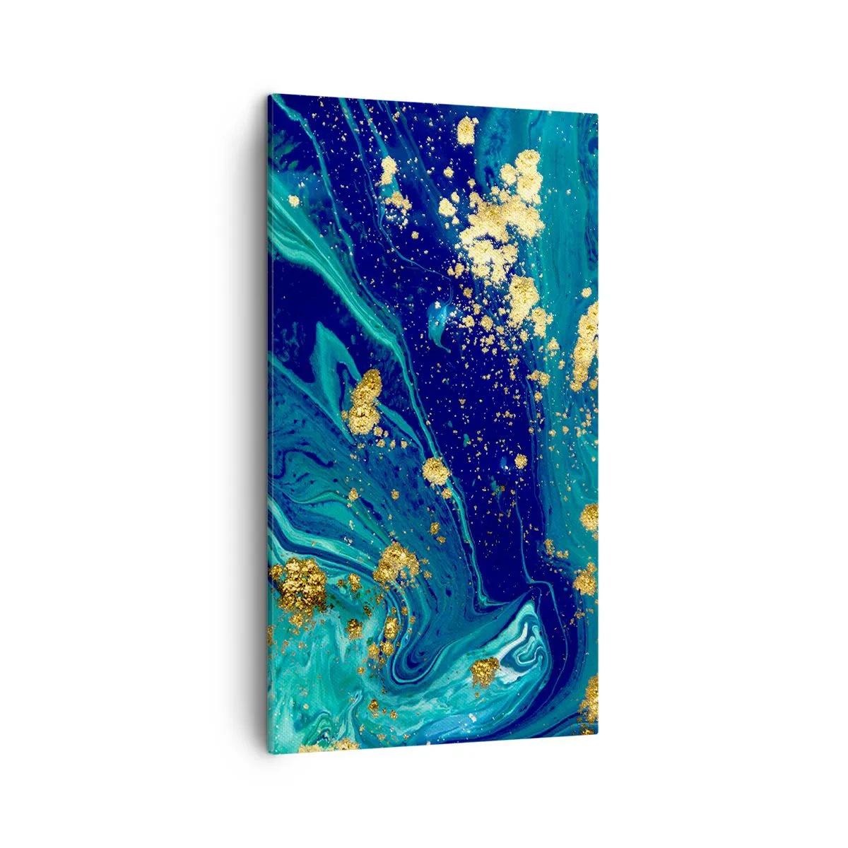 Bild auf Leinwand - Leinwandbild - Die Blütenblätter der Sonne - 45x80 cm