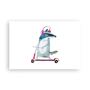 Poster - Dachsfreude - 91x61 cm