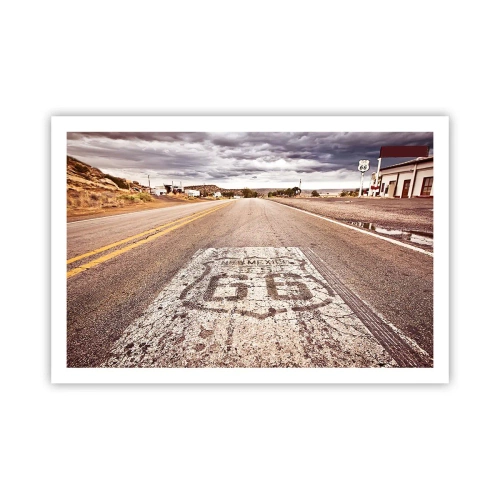 Poster - Mother Road - eine amerikanische Legende - 91x61 cm