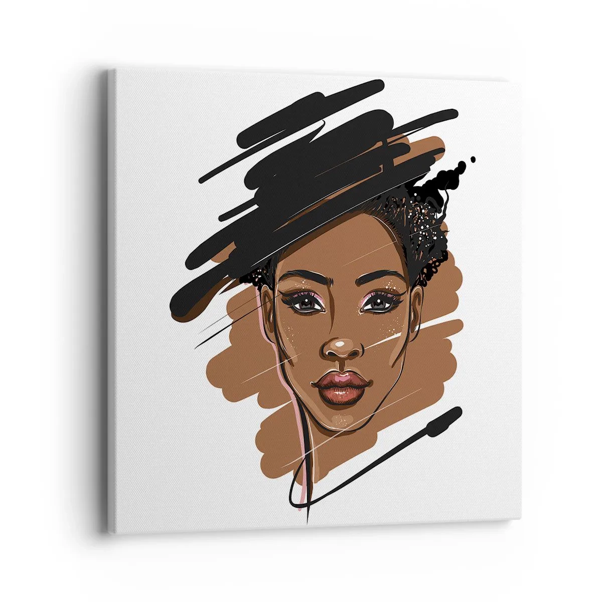 Bild auf Leinwand - Leinwandbild - Süß wie Schokolade - 40x40 cm