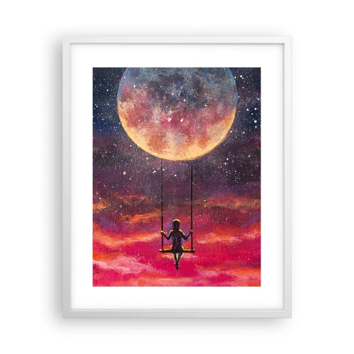 Poster in einem weißen Rahmen - Traum - 40x50 cm