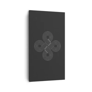 Bild auf Leinwand - Leinwandbild - Im keltischen Geist - 45x80 cm