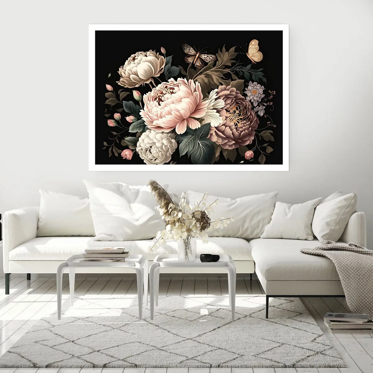 Poster - Im Barockstil - 40x30 cm