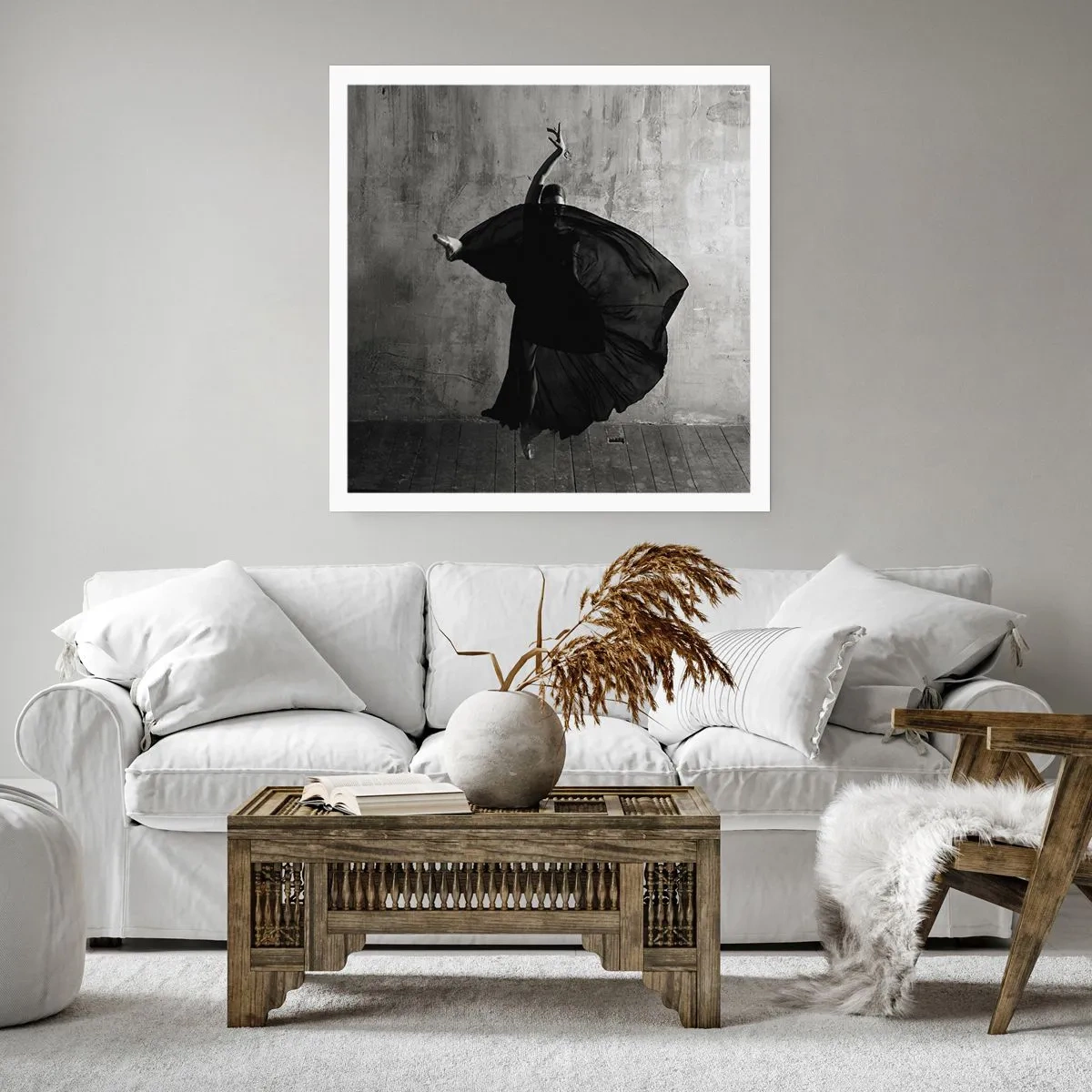 Poster - Leidenschaftlicher Gürtel - 50x50 cm