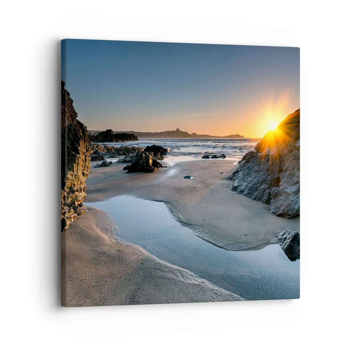 Bild auf Leinwand - Leinwandbild - Unberührt von menschlicher Hand - 30x30 cm