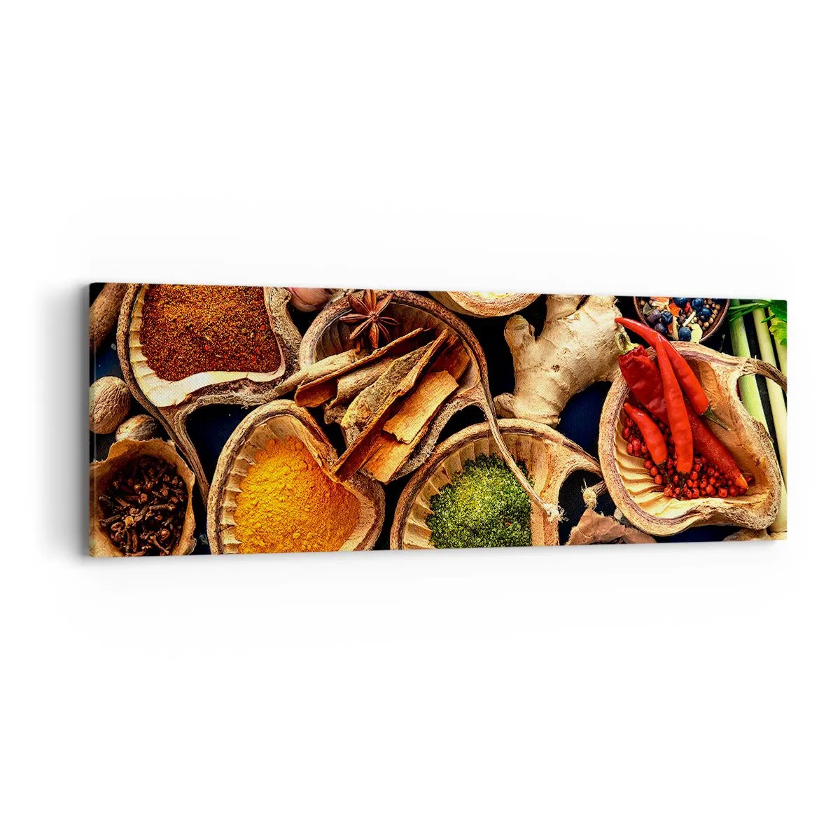 Bild auf Leinwand - Leinwandbild - Nimm was du willst - 90x30 cm