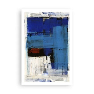 Poster - Geheimnis ist blau - 61x91 cm