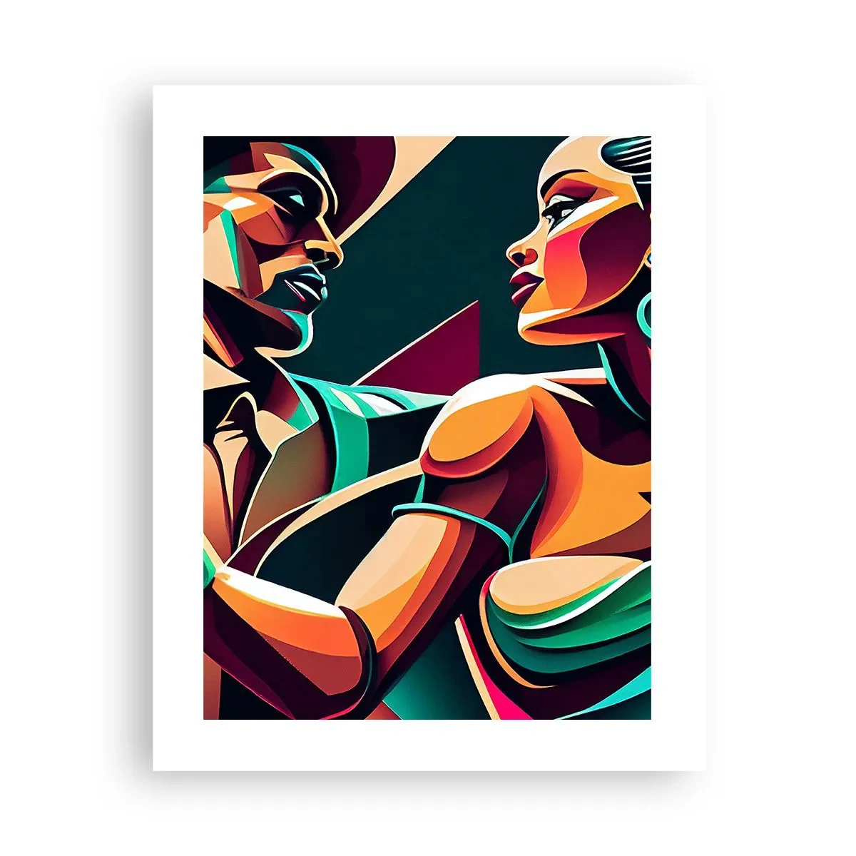 Poster - Im Rhythmus des Herzens - 40x50 cm