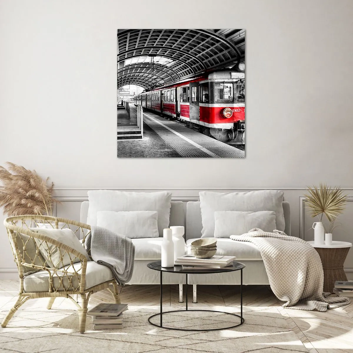 Glasbild - Bild auf glas - Vielleicht ist es eine Reise Ihres Lebens? - 50x50 cm