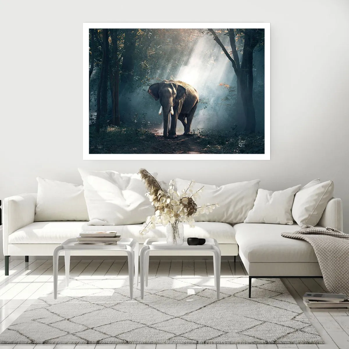 Poster - Ein gemütlicher Spaziergang - 91x61 cm