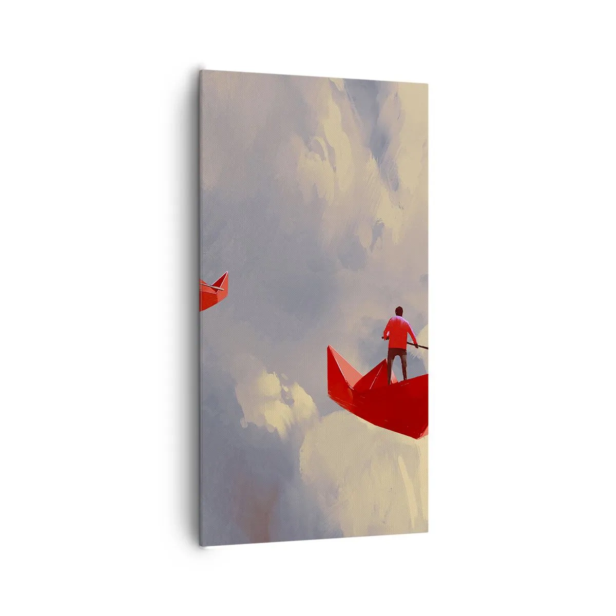 Bild auf Leinwand - Leinwandbild - Expedition der Träumer - 65x120 cm