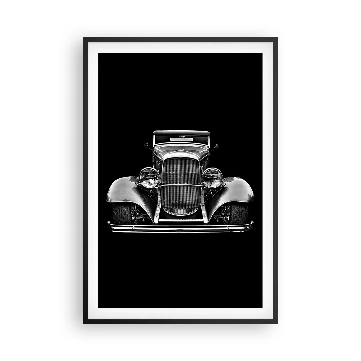 Poster in einem schwarzem Rahmen - Wahrer Gentleman - 61x91 cm