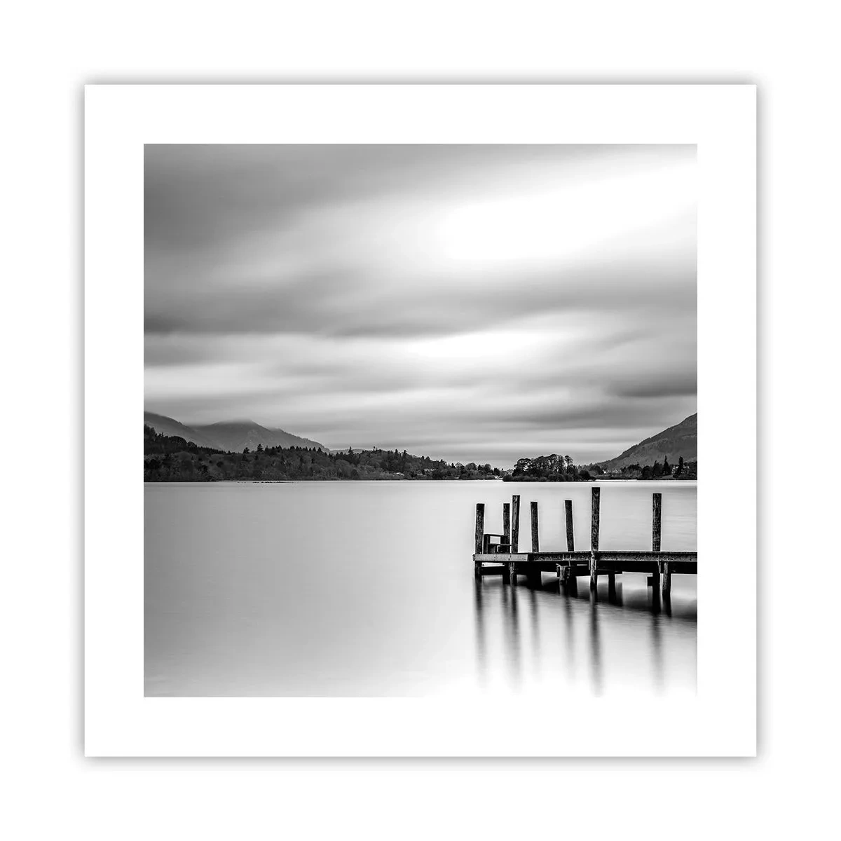 Poster - Milde und Kraft - 40x40 cm