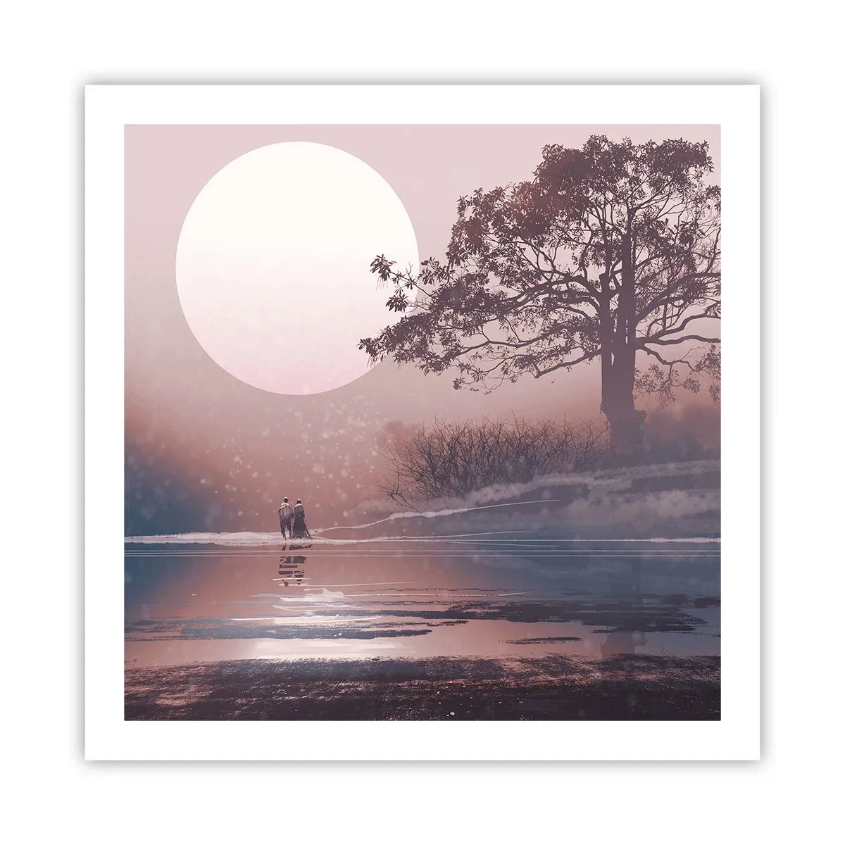 Poster - Wunder der Nacht - 60x60 cm