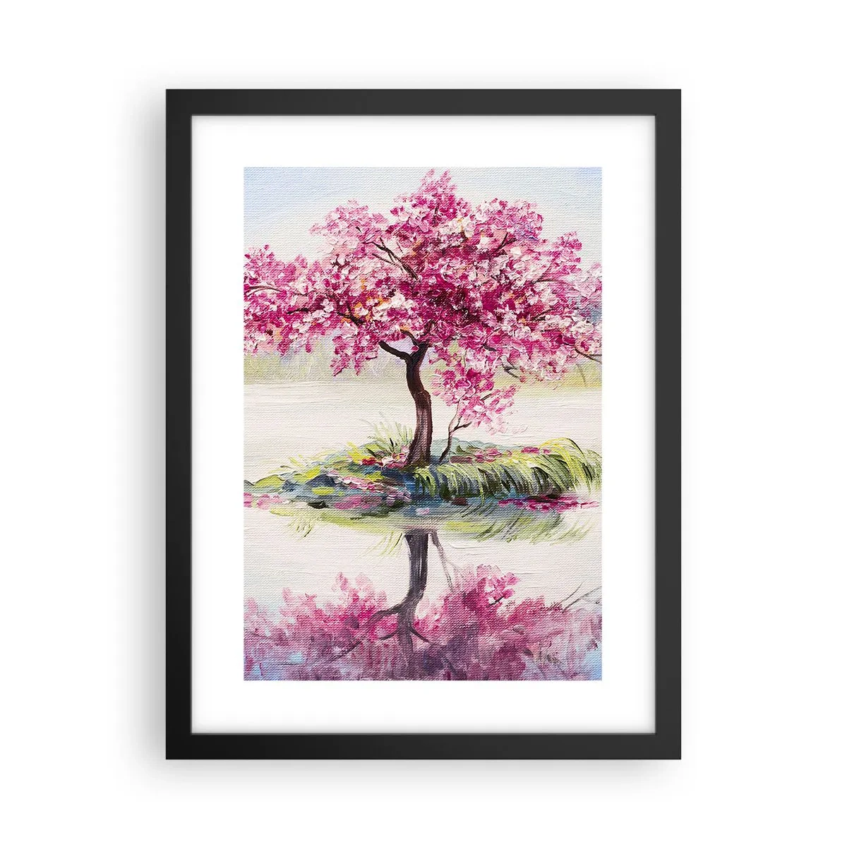 Poster in einem schwarzem Rahmen - Der Ritus des Frühlings - 30x40 cm