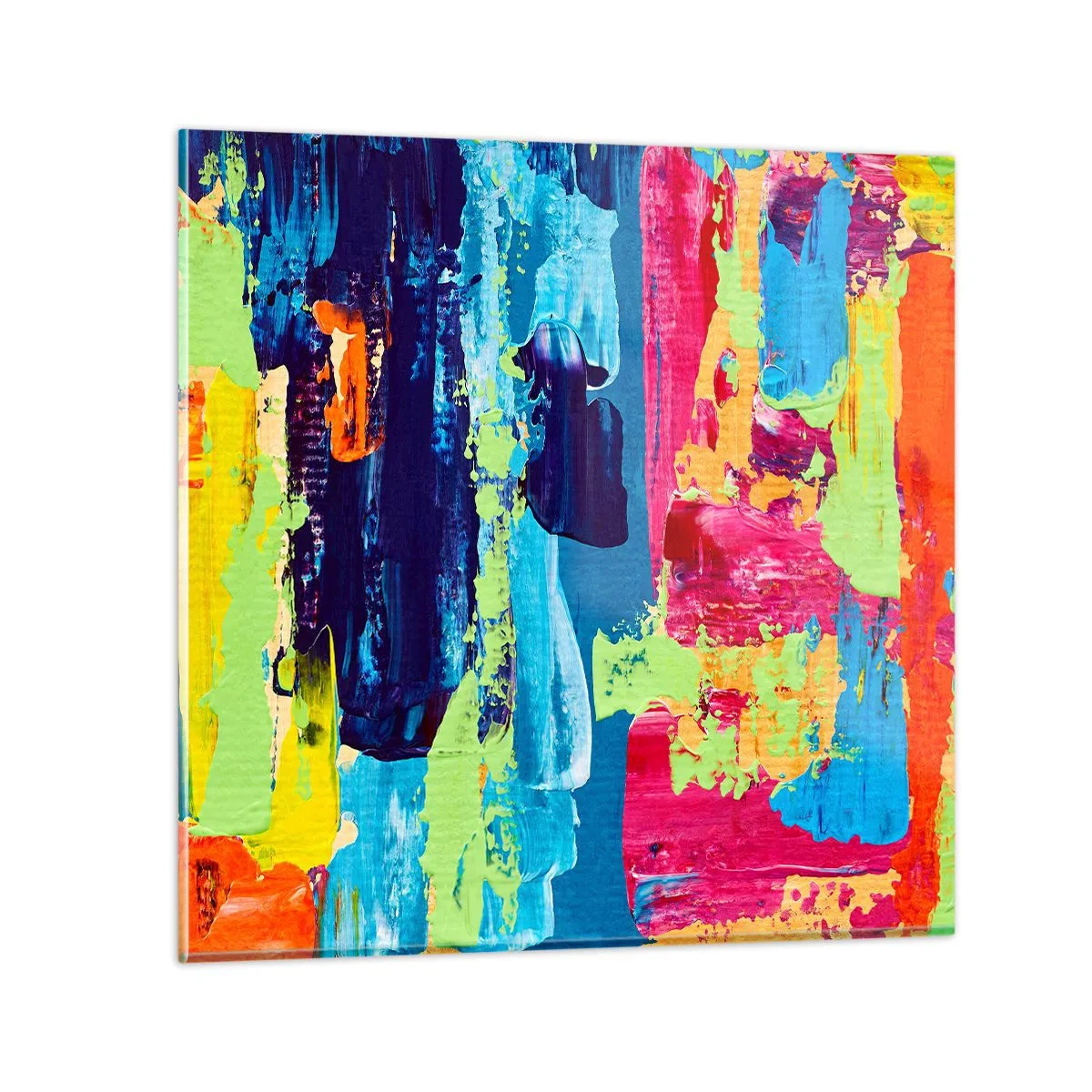 Glasbild - Bild auf glas - Das Leben ist wunderschoen! - 30x30 cm