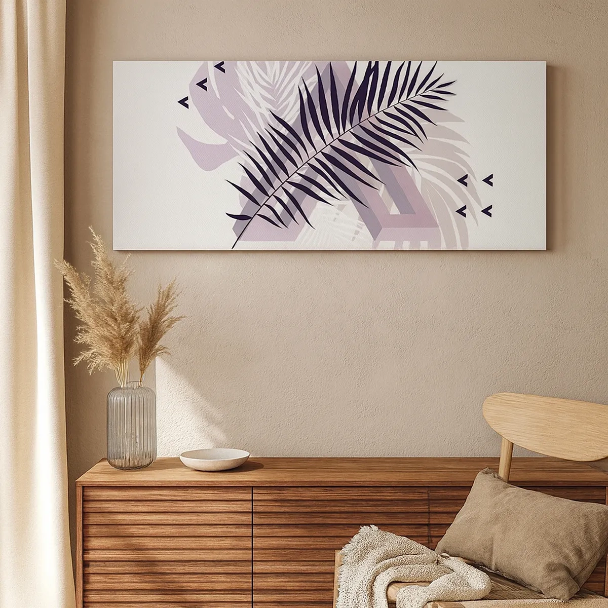 Bild auf Leinwand - Leinwandbild - Der Schatten des Schattens - 30x30 cm