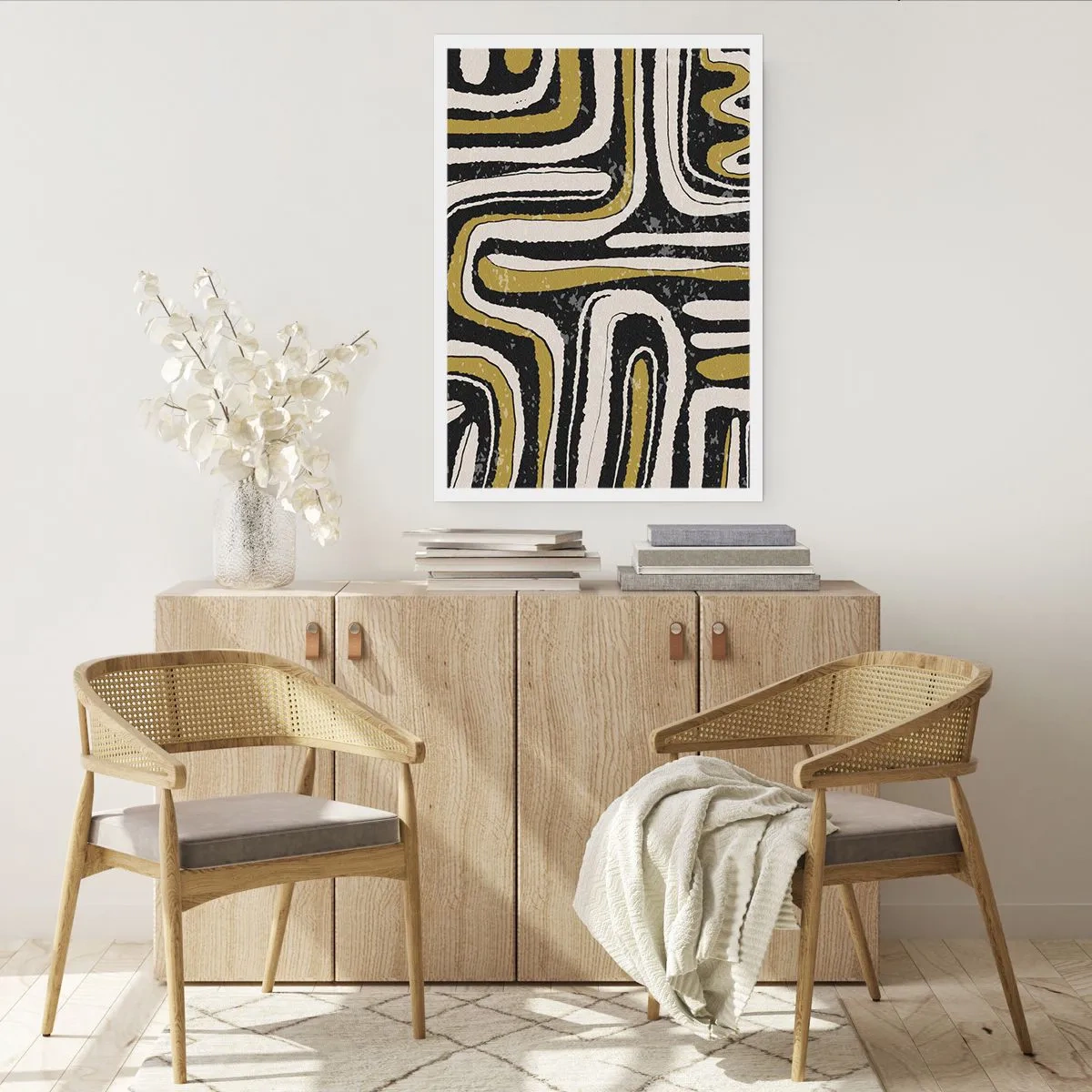 Poster - Komposition: Straßen und Gassen - 30x40 cm