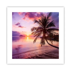 Poster - Behaglichkeit bis zum Horizont - 40x40 cm