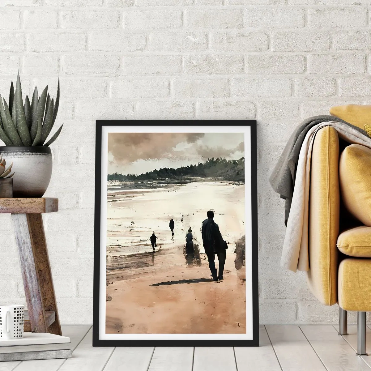 Poster in einem schwarzem Rahmen - Einberufen - 30x40 cm