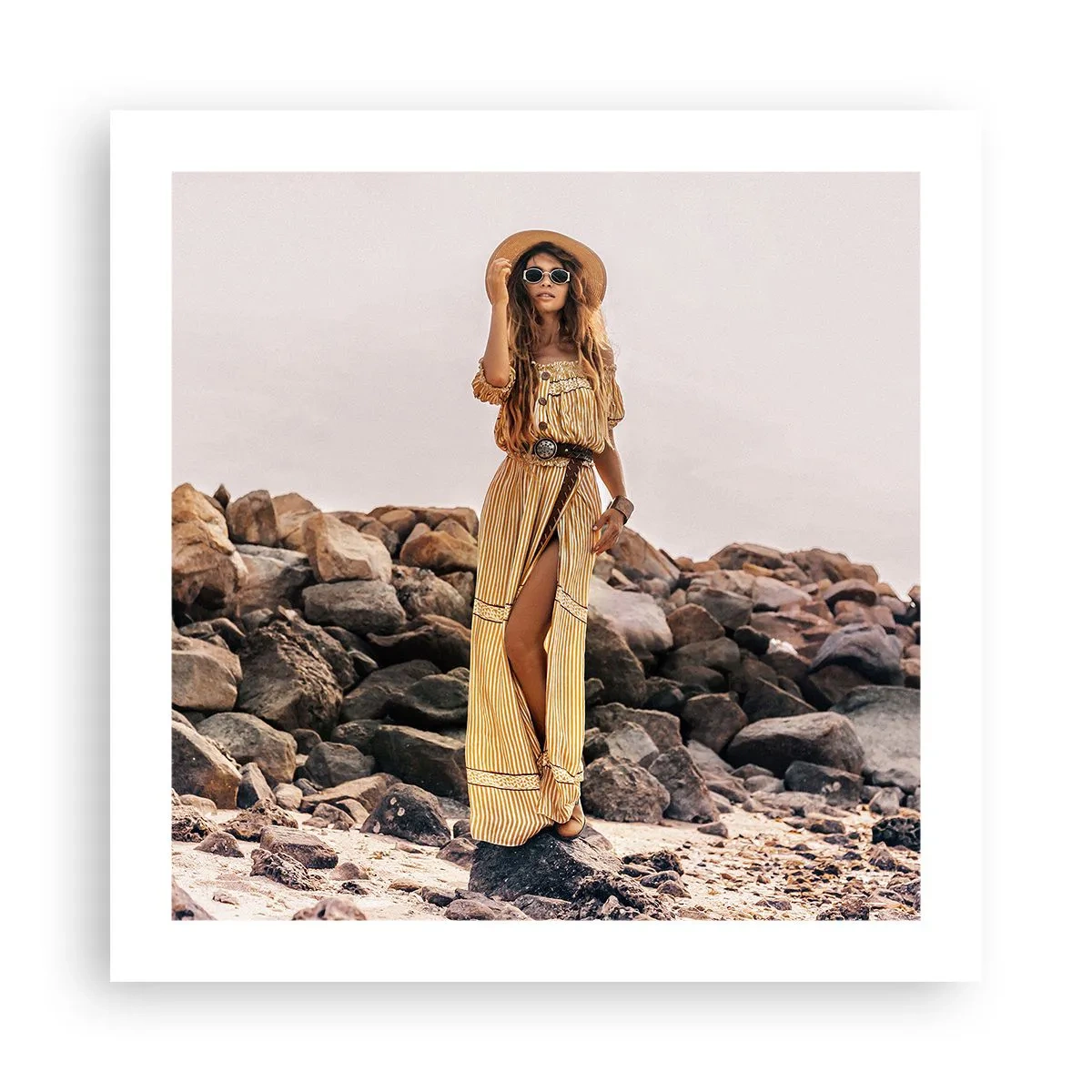 Poster - Die Magie der Steine - 50x50 cm