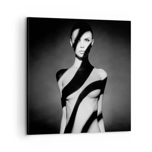 Bild auf Leinwand - Leinwandbild - In Glanz und Schatten - 60x60 cm