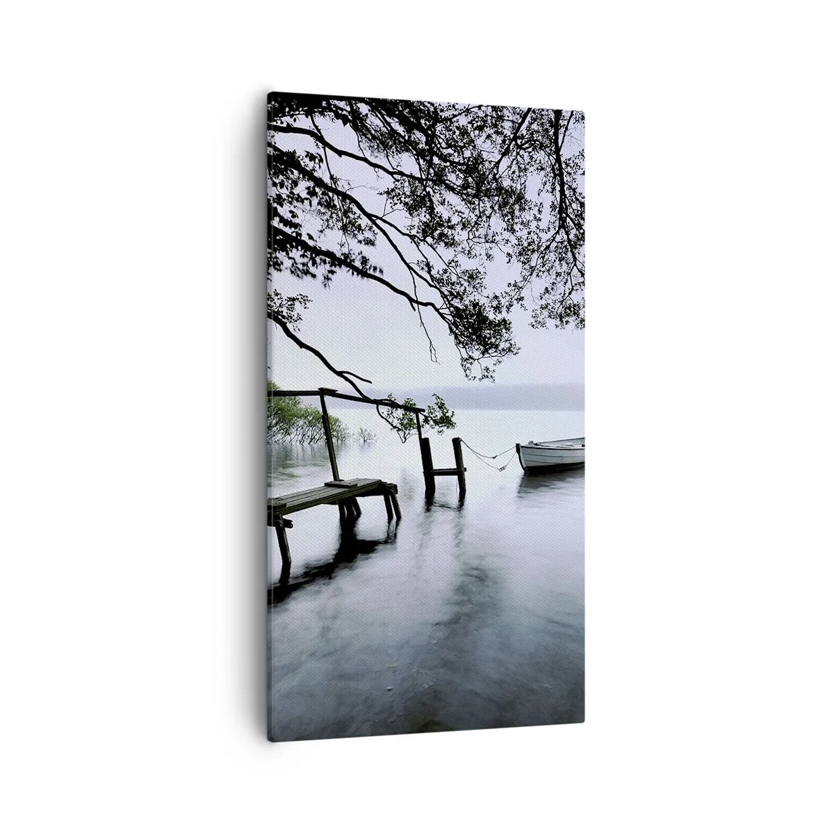 Bild auf Leinwand - Leinwandbild - Du ruhst dich schon aus - 55x100 cm