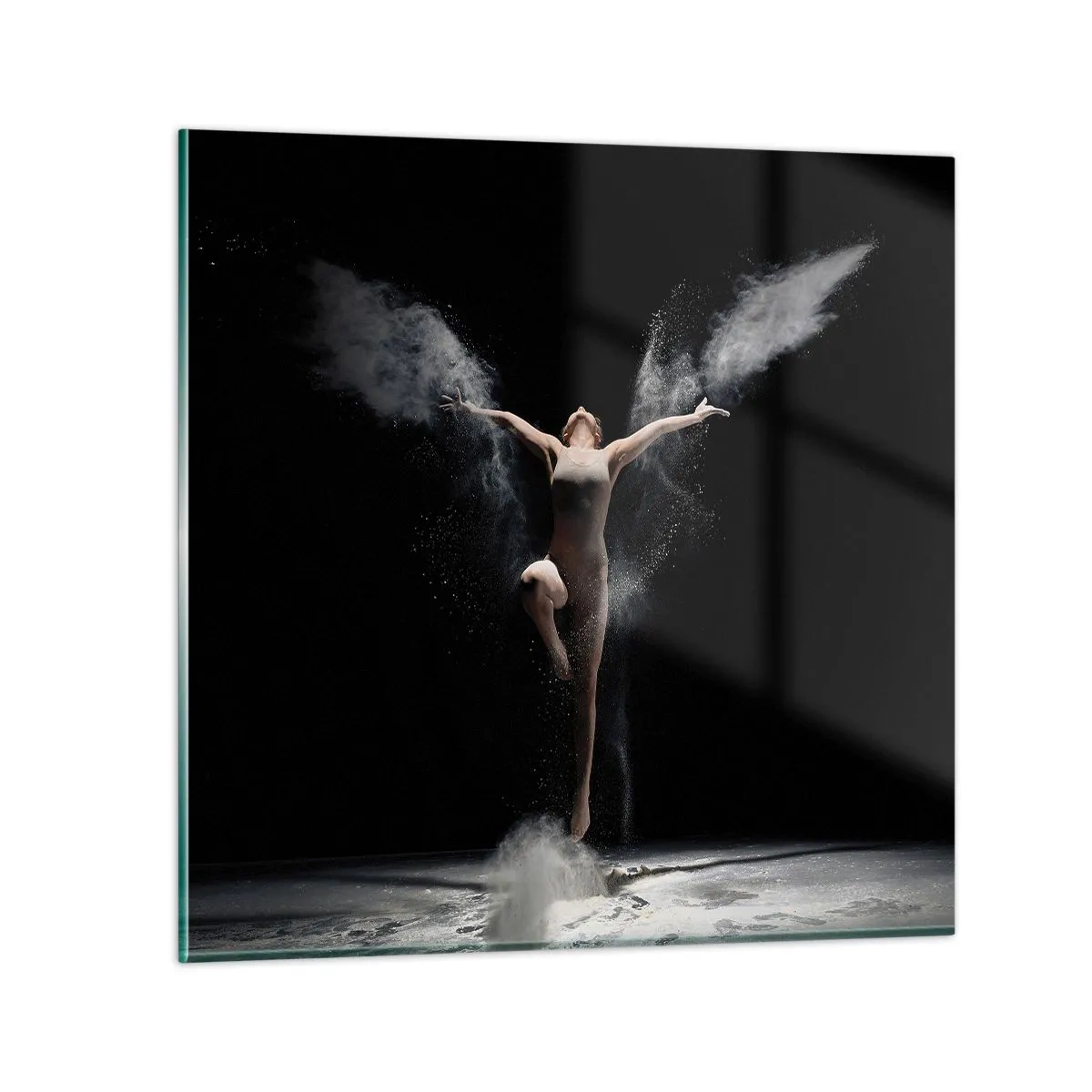 Glasbild - Bild auf glas - Elfen existieren - 60x60 cm