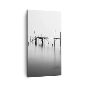 Bild auf Leinwand - Leinwandbild - Was ist, wenn es keine Welt gibt? - 45x80 cm