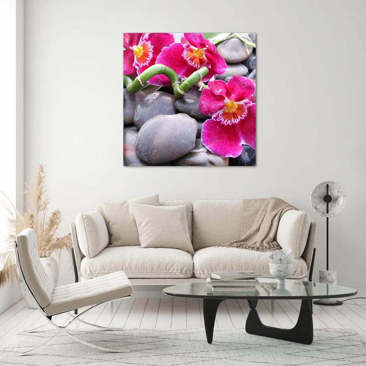 Glasbild - Bild auf glas - Kühlen und erhitzen - 60x60 cm