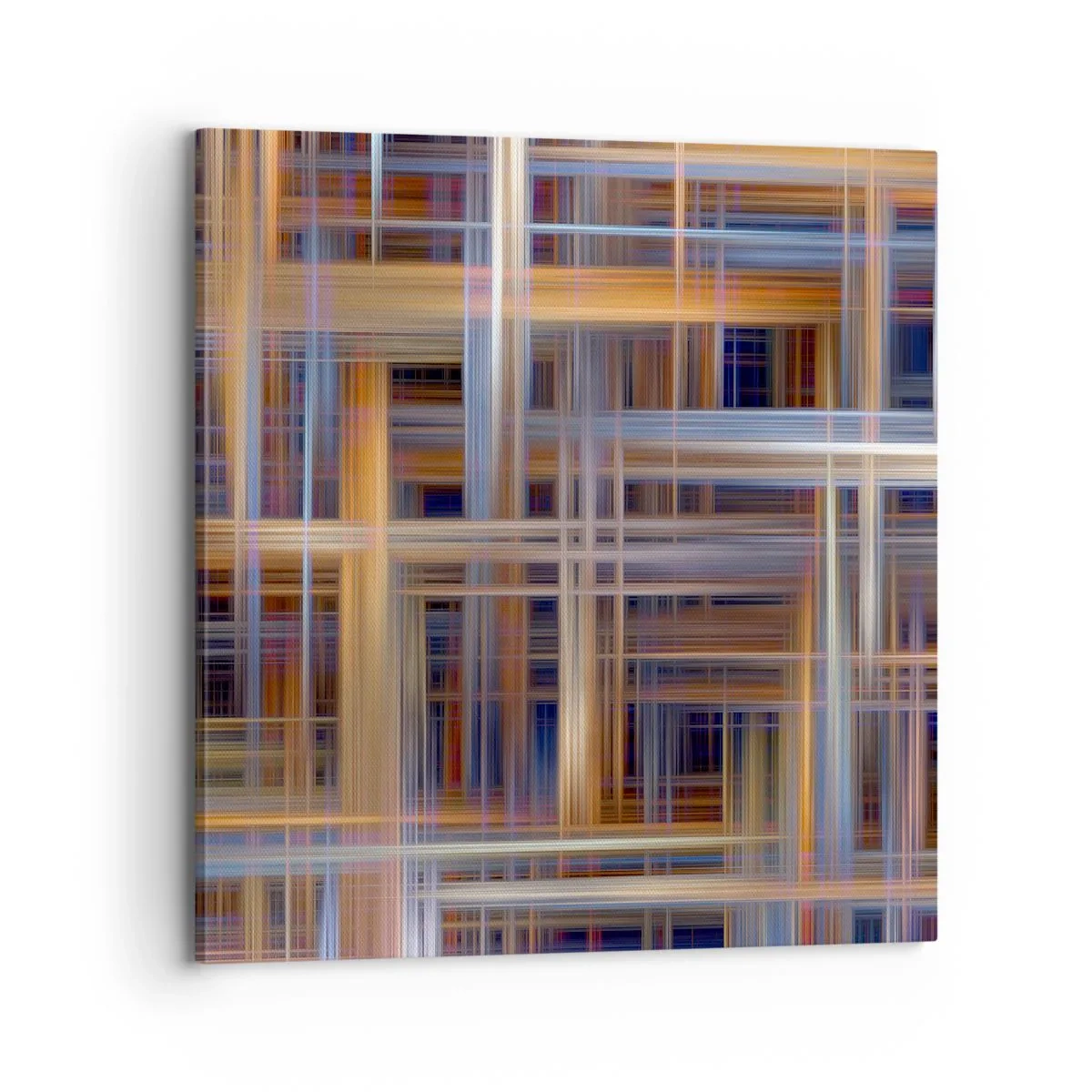 Bild auf Leinwand - Leinwandbild - Aus Licht gewebt - 70x70 cm