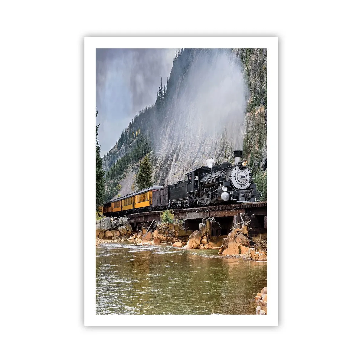 Poster - Wo willst du hin? Wohin? - 61x91 cm