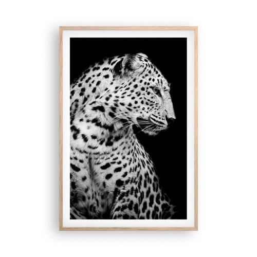 Poster in einem Rahmen aus heller Eiche - Rechtes Profil perfekt! - 61x91 cm