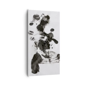 Bild auf Leinwand - Leinwandbild - Obwohl das Wahnsinn ist, steckt darin eine Methode? - 65x120 cm