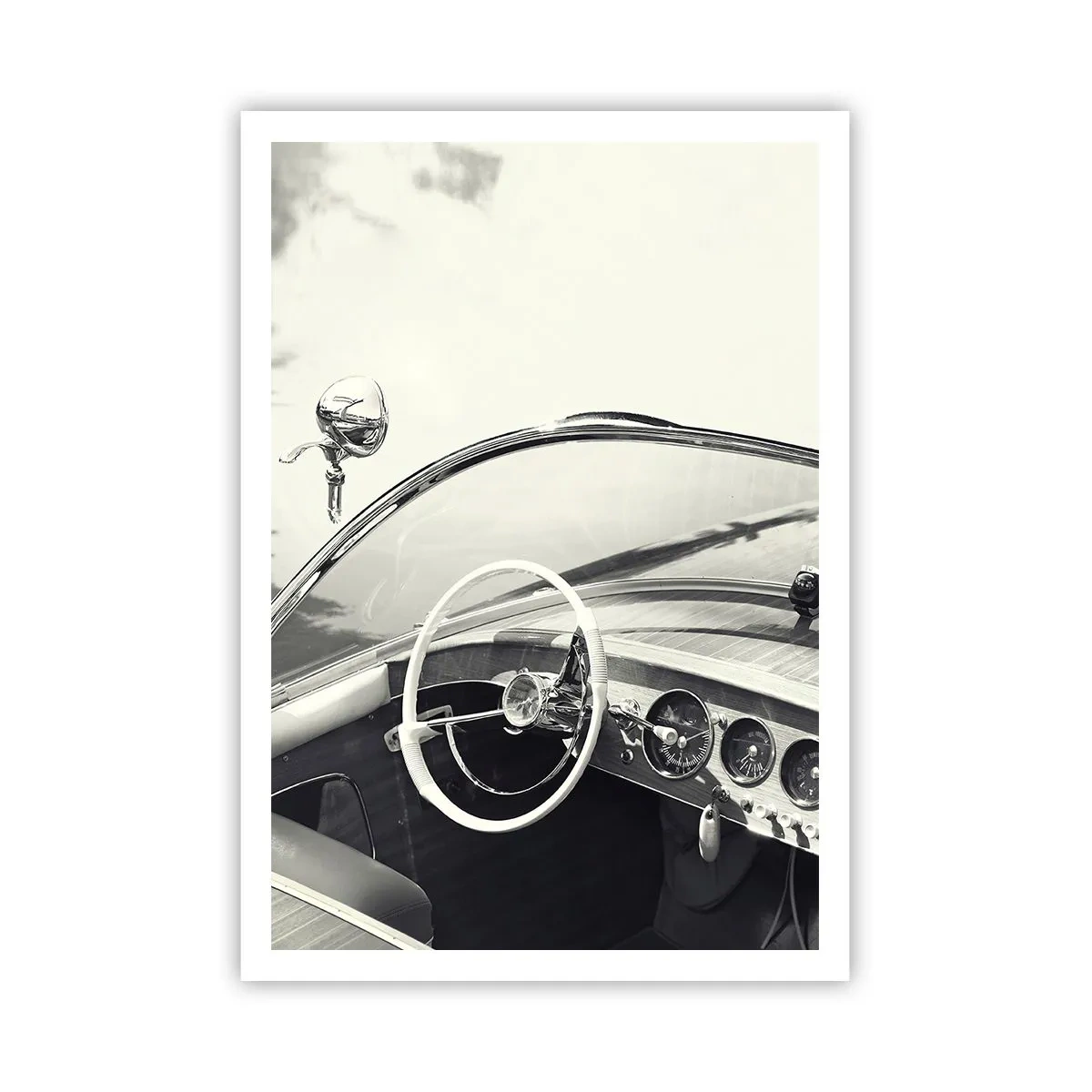 Poster - Wetter für die Reichen - 70x100 cm