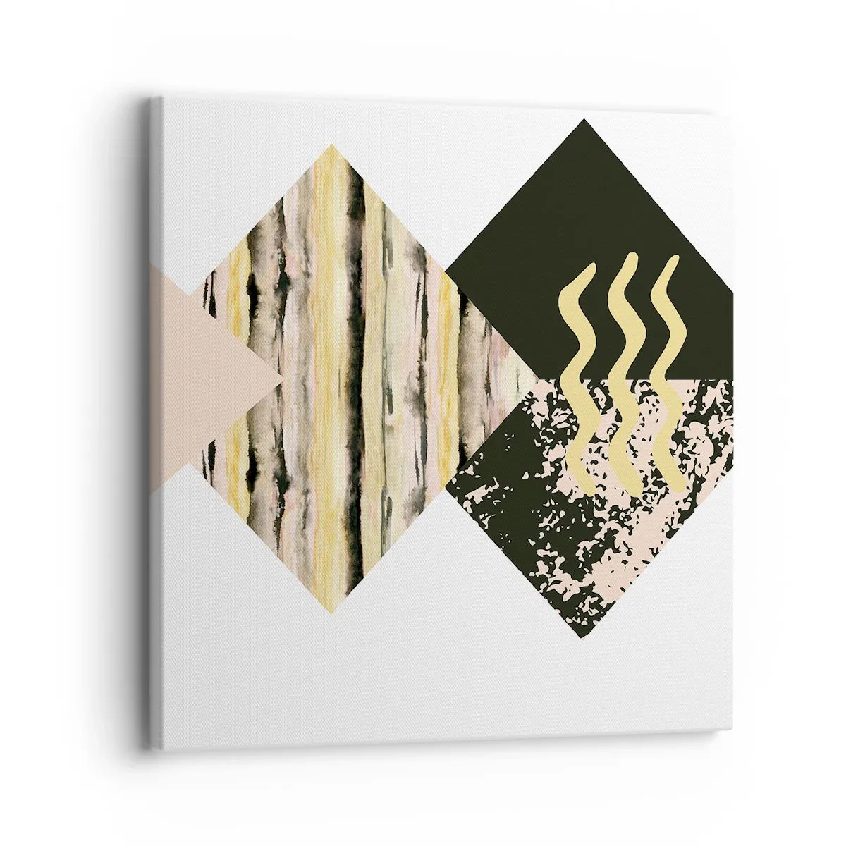 Bild auf Leinwand - Leinwandbild - Es ist nicht so einfach - 30x30 cm