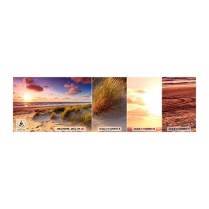 Fototapeten Muster Selbstklebend Deluxe Sticker - Die Luft riecht schon im Sommer - Landschaft, Strand, Düne - 100x30 cm