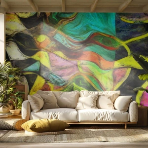 Fototapete Standard Eco - Bewegung ist Leben - Abstraktion, Stück, Malerei - 150x105 cm