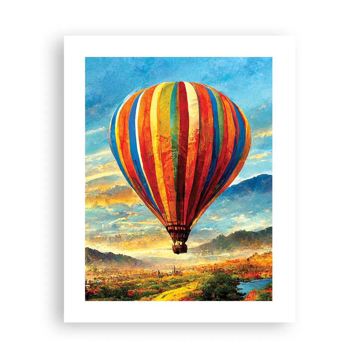 Poster - In der Stille sieht man mehr - 40x50 cm