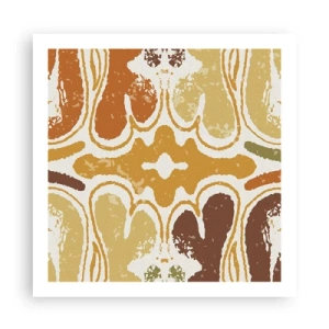 Poster - Sentimentale Abstraktion - 60x60 cm