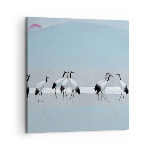 Bild auf Leinwand - Leinwandbild - Nach einem heißen Tag - 50x50 cm